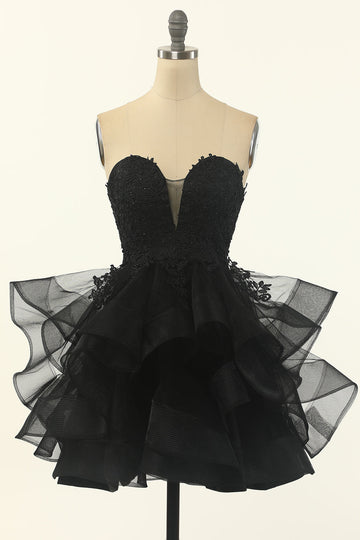 Bustier Tulle Petite Robe Noire